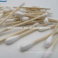 (hot) earwax/cosmetic cleaning cotton swabs/buds with two sides ended 3''